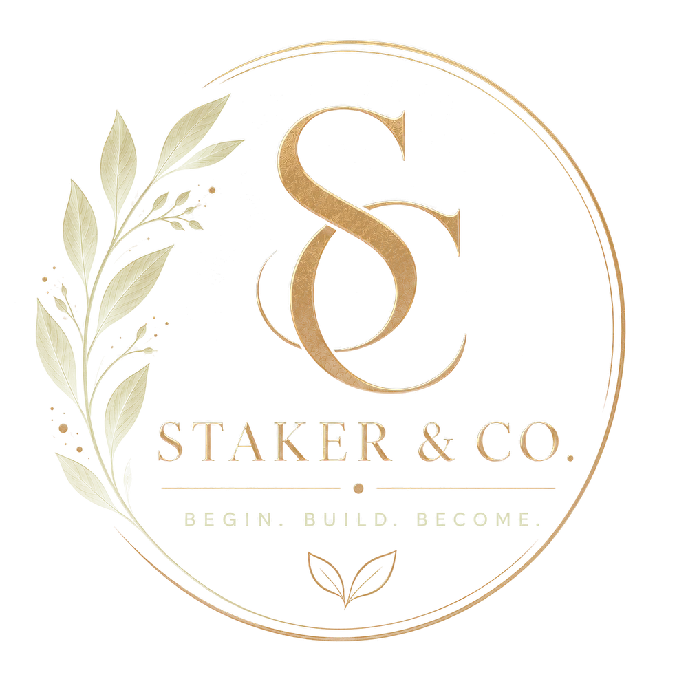 Staker & Co. Begin. Build. Become.